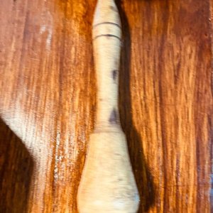 Mortero de Mármol con Pilón de Madera - imagen 4