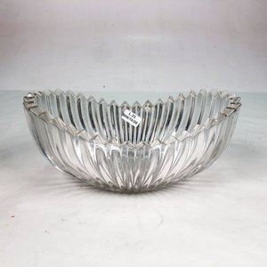 Centro de Mesa Ovalado de Cristal Estriado - imagen 2