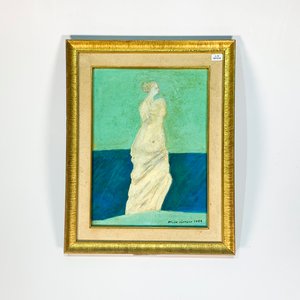 Cuadro Óleo "Venus de Milo" por Nilda Poppolo (1996) - imagen 2