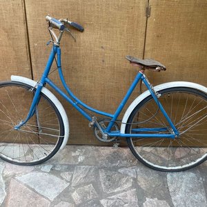 Lote anterior: Bicicleta Antigua de Dama Azul con Freno a Varilla