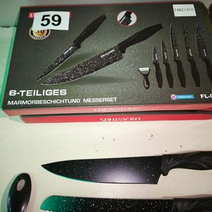 Set de 6 Cuchillos con Pelador, Marca EREASThOS - imagen 4