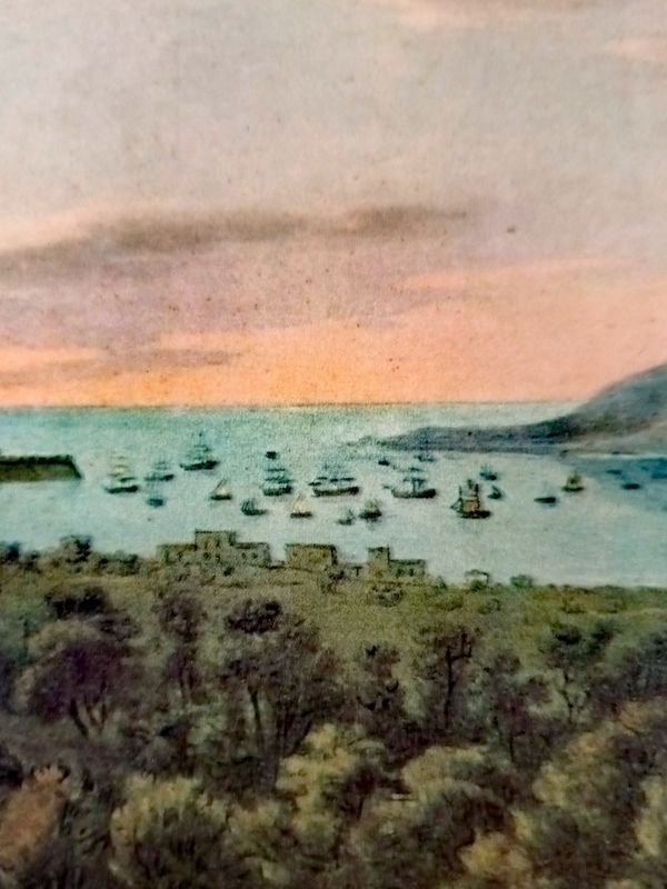 Lámina de la ciudad y puerto de Montevideo - año 1807 - imagen 8