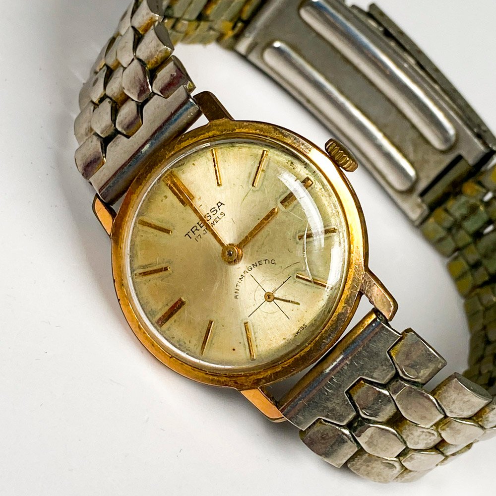 Reloj pulsera para caballero, TRESSA malla metal - imagen 2