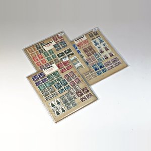 Lote de 76 Sellos de Argentina y España en Folios - imagen 2