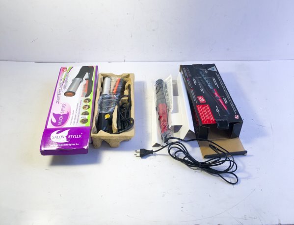 Planchita y Rizador Salon Styler en Caja - imagen 1
