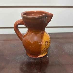 Lote de 4 Vasijas y Jarritas de Cerámica Artesanal - imagen 3