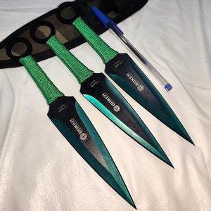 Set de 3 Dagas de Lanzamiento Boker con Funda Camuflada - imagen 2