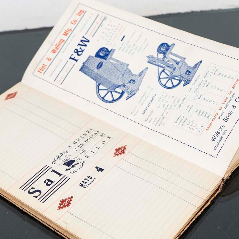 Anuario de 1951 Wilson con detalle en el lomo - imagen 2