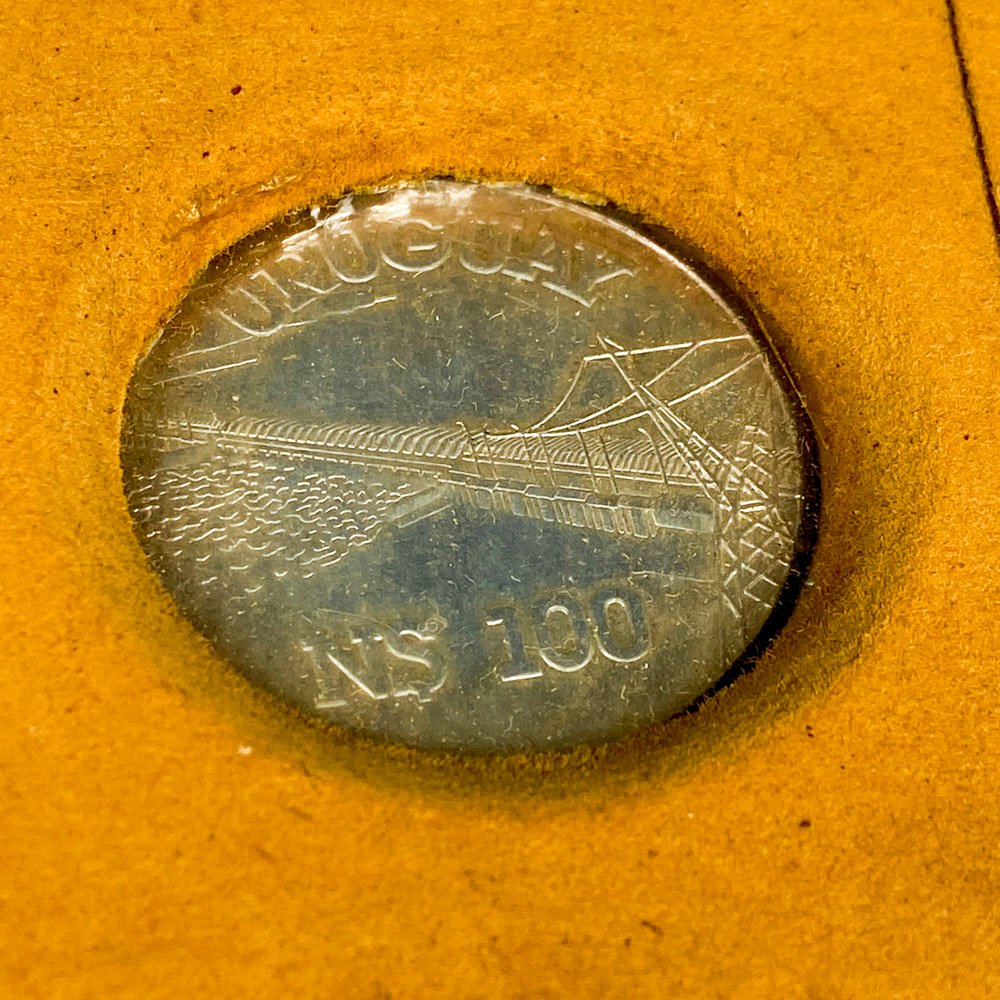 Monedas de plata Salto Grande obra binacional - imagen 2