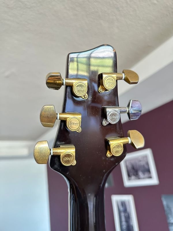Guitarra Electroacústica STAGG CON ESTUCHE Y SOPORTE - Instrumento Musical - imagen 9