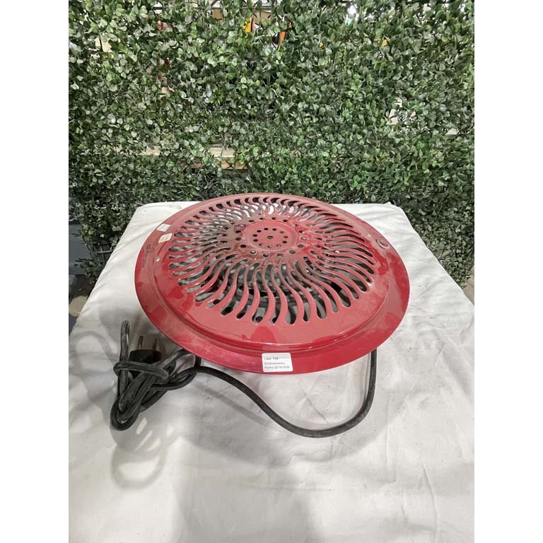 Hornalla Eléctrica Roja Tipo Cocinilla Portátil
