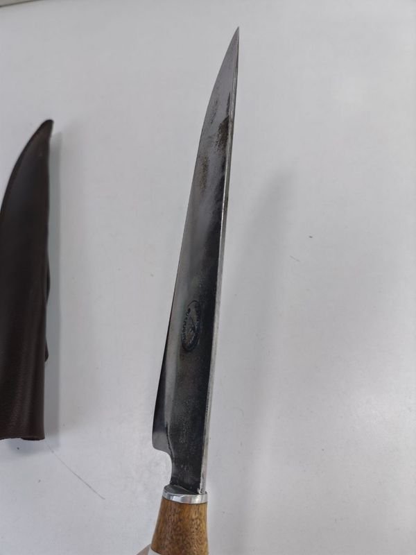 Cuchillo Criollo Excelene Acero con mango de madera - imagen 5