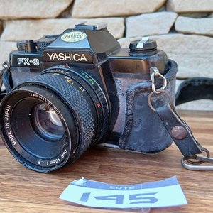 Lote anterior: Cámara Réflex Analógica Yashica FX-3 con Objetivo 50mm f/1.9 y Estuche