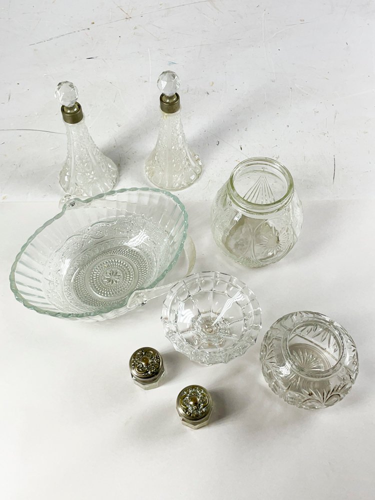 Colección de objetos de vidrio hialino - imagen 2