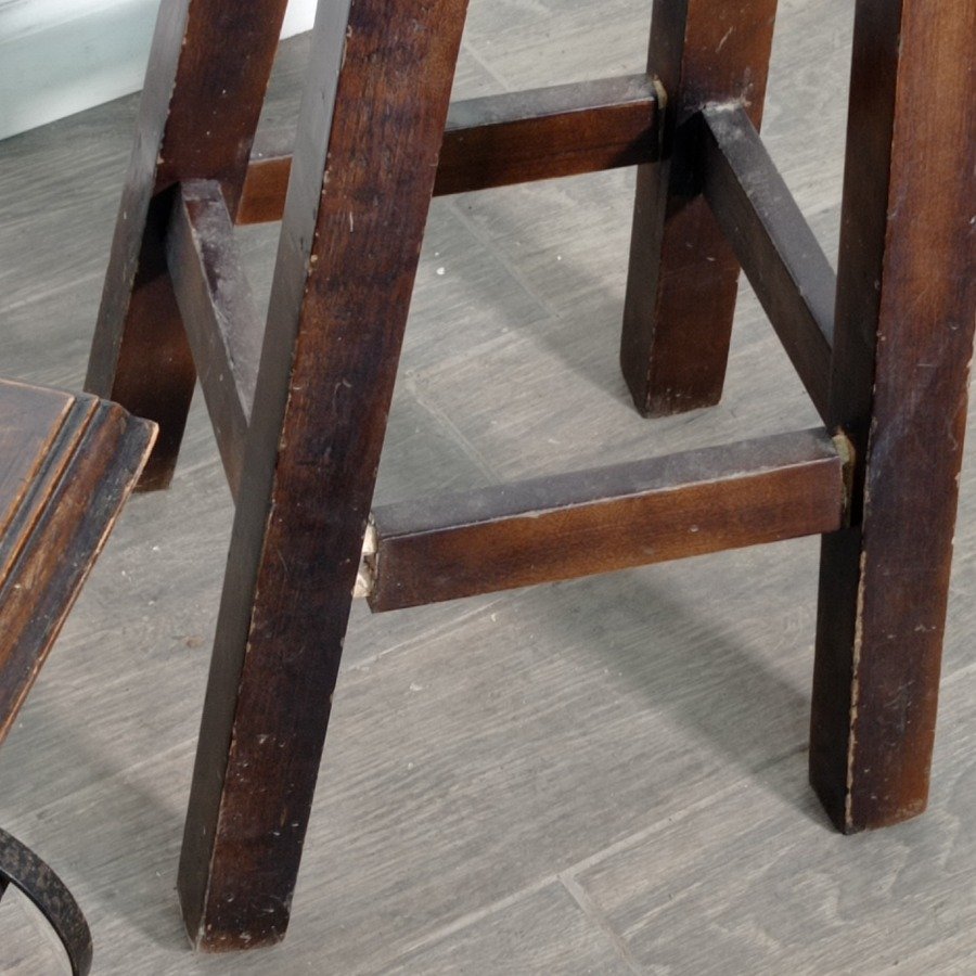 Muebles antiguos de hierro y madera - imagen 5