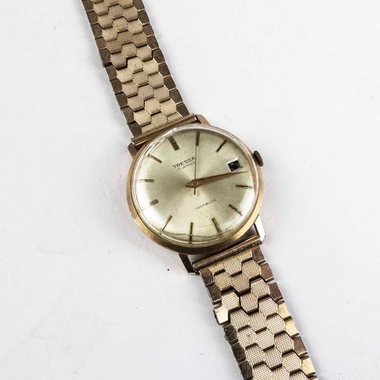 Reloj Tressa con calendario y enchapado - imagen 2