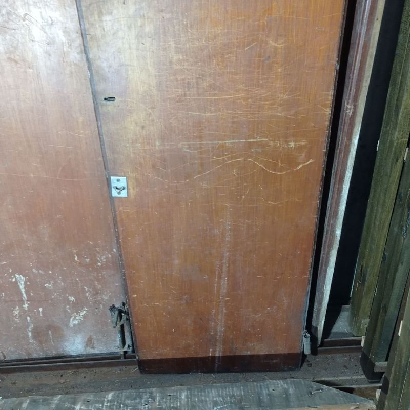 Puertas de contrachapado de cedro, doble hoja con marco - imagen 9