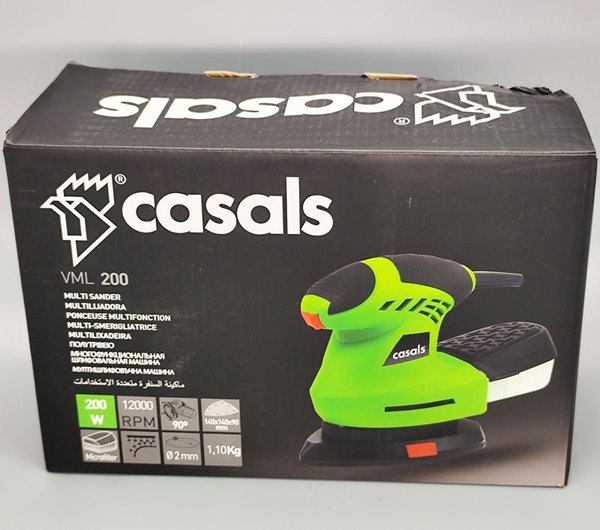 Lijadora Orbital Casals VML 200 Delta 200W - Origen Español - imagen 1