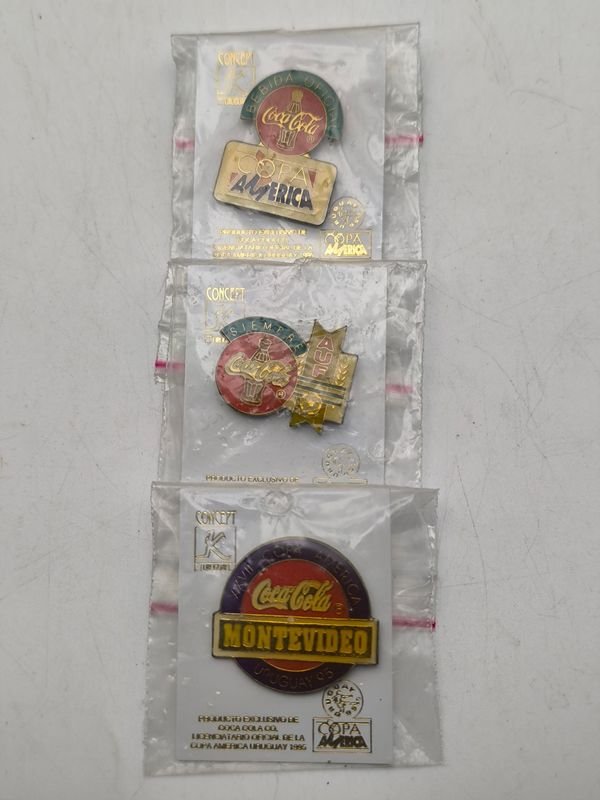 Coleccionables de Coca Cola para la Copa América Uruguay 1995 - imagen 1