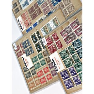Lote de 76 Sellos de Argentina y España en Folios - imagen 3
