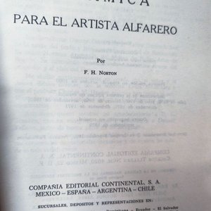 Cerámica para el Artista Alfarero por F. H. Norton - Libro 1972 - imagen 3