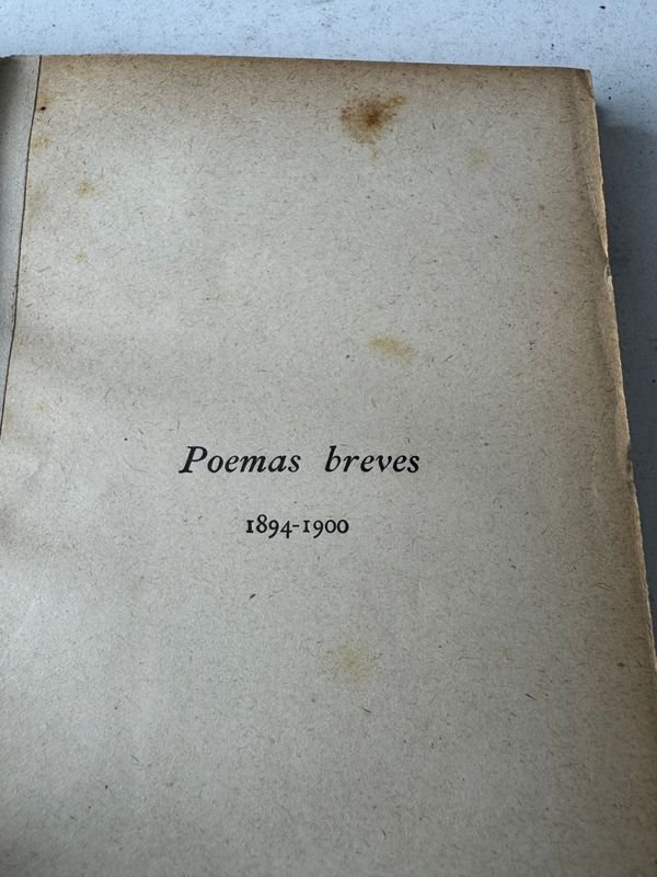 Libro de Poemas Por Amado Nervo - Edición de La Vda De Ch. Bouret, Paris y México 1919 - imagen 4