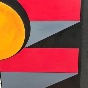 Obra de Arte "AM 1" de Diego Alexandre, Acrílico sobre Madera (92 x 140 cm) - imagen 4