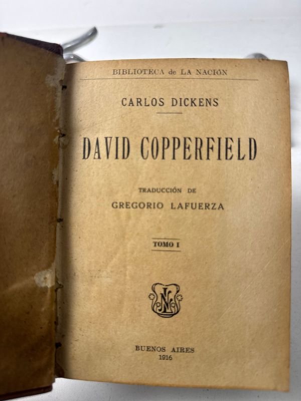 Libro clásico de David Copperfield por Carlos Dickens - imagen 3