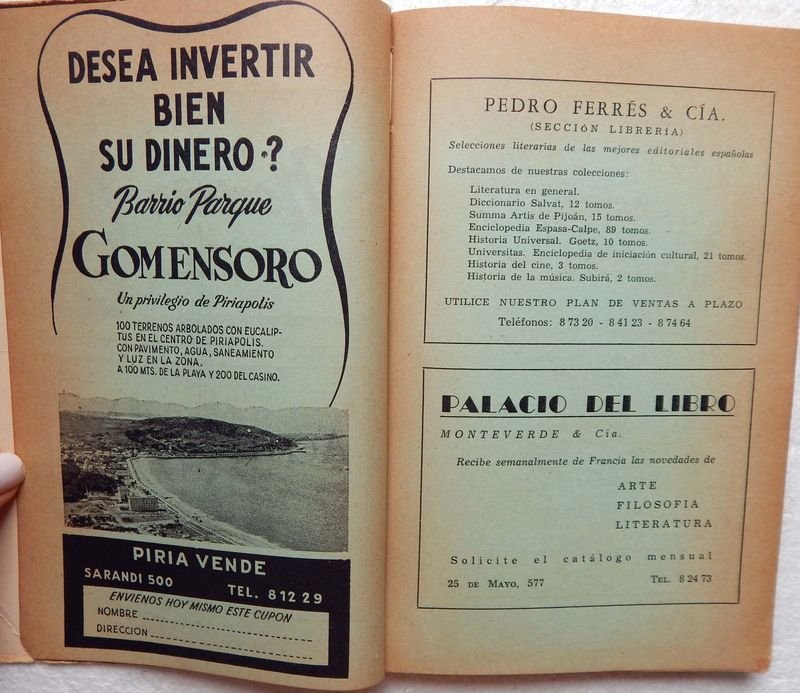 Revista Literaria Número. Publicación Trimestral de Uruguay en 1953 - imagen 10