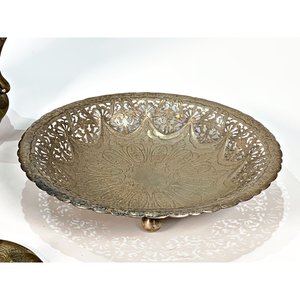 Lote de 12 Piezas Metálicas Vintage: Tetera, Cucharón, Colador de Té y Más - imagen 6