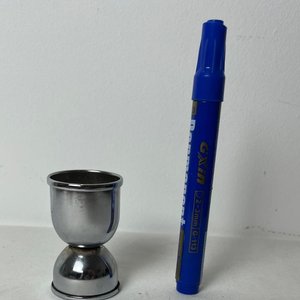 Medida Doble Acero Inoxidable para Whisky - imagen 3