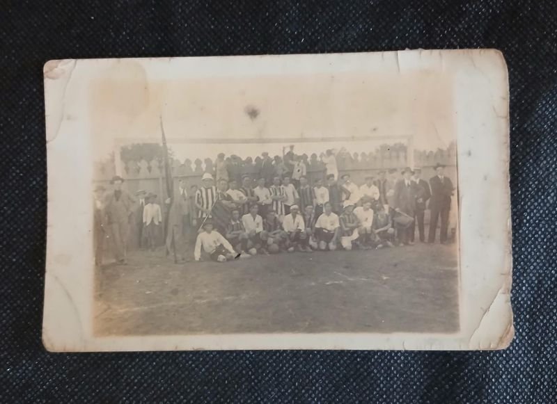 Fotografía Postal Antigua Club Nacional de Football - 1914