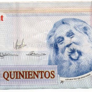 Billete de 500 "Géant" con rostro de personaje - imagen 1