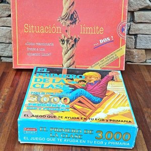 Lote siguiente: Juegos de Mesa: Situación Límite y El Primero de la Clase 3000