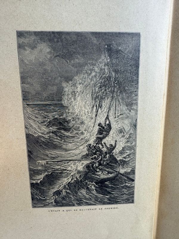 Libro clásico de J.R. WYSS, 'Le Robinson Suisse', edición de 1922 - imagen 4