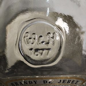 Botella Antigua Brandy de Jerez "1877" Williams & Humbert Solera Reserva - imagen 3