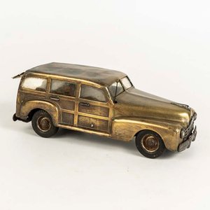 Lote siguiente: Camioneta de chapa a cuerda marca Marchesini made in Italy - Medidas: 27cm