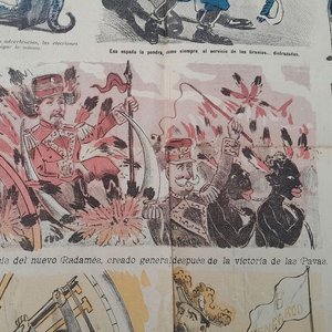 Periódico "La Mosca" de Octubre 1905 - Prensa Satírica Uruguaya - imagen 5