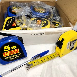 Lote de 12 Cintas Métricas Retráctiles ASSIST de 5 metros - imagen 2