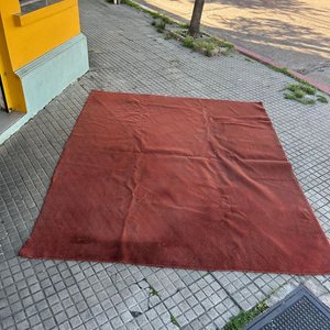 Alfombra Grande de Lana Color Terracota - imagen 2