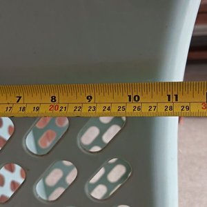 Cesto de Ropa con Tapa Basculante y Palangana de Plástico - imagen 7
