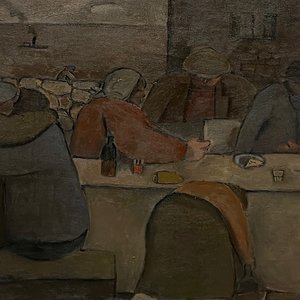 Lote anterior: Obra "Almuerzo en el Cerro" de José Gurvich - Óleo sobre Tela 50x70 cm