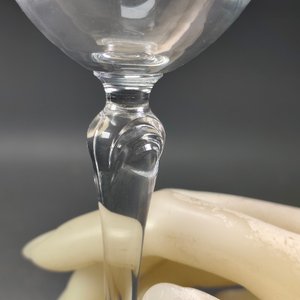 Seis Copas de Cristal para Vino Blanco con Borde Dorado - imagen 7
