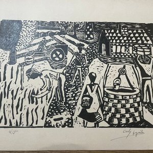 Lote anterior: Grabado "Serie Corta" de Carlos González, Firmado y Numerado 4/5