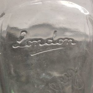 Botella Antigua de Vidrio para Gin "The Groggy" London - imagen 2