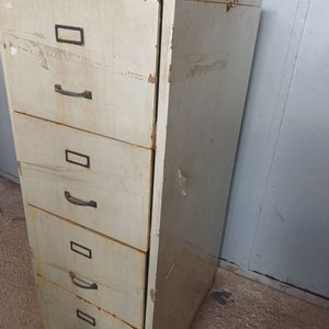 Fichero Metálico Beige de 4 Cajones con Manijas - imagen 5