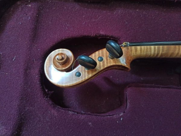 UNICA PIEZA, ANTIGUO VIOLIN DE MAS DE 110 AÑOS DE FABRICA ALEMAN - imagen 3