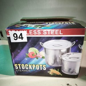 Juego de 4 Ollas Vaporeras de Acero Inoxidable - imagen 3