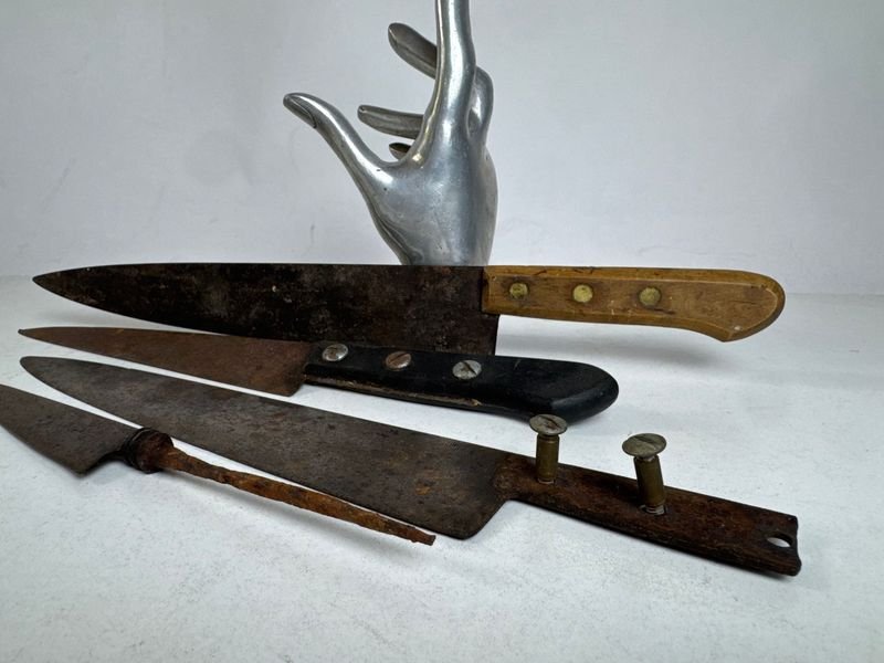 Cuchillas de Acero Carbono y Cuchillo de Campo - imagen 8