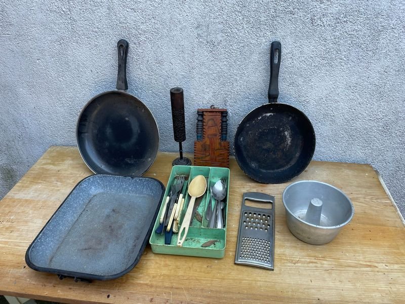 Lote de Sartenes, Fuentes y Utensilios de Cocina